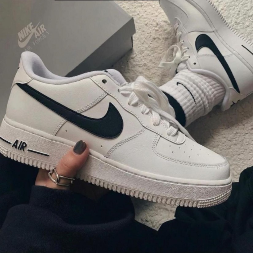Nike Air Force Siyah Logolu